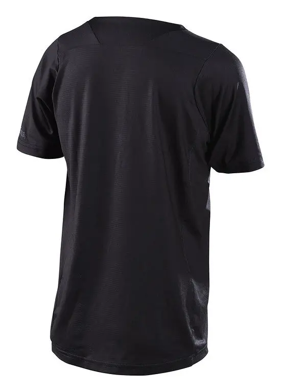 Troy Lee Designs Skyline Short Sleeve Mtb Jersey - Youth - Channel - Carbon 2