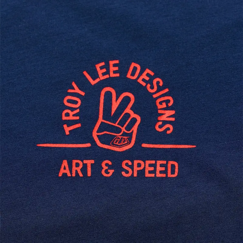 Troy Lee Designs Skyline Short Sleeve Ride Tee - Locals - Midnight 3