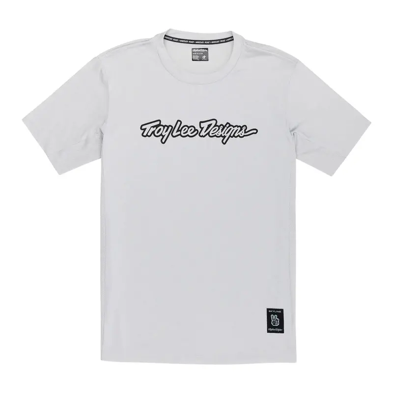 Troy Lee Designs Skyline Short Sleeve Ride Tee - Signature - Mist 1