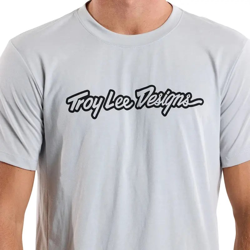 Troy Lee Designs Skyline Short Sleeve Ride Tee - Signature - Mist 5