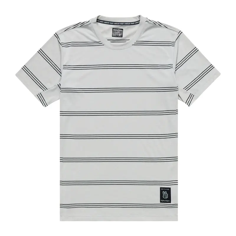 Troy Lee Designs Skyline Short Sleeve Ride Tee - Washed Out - Limestone 1