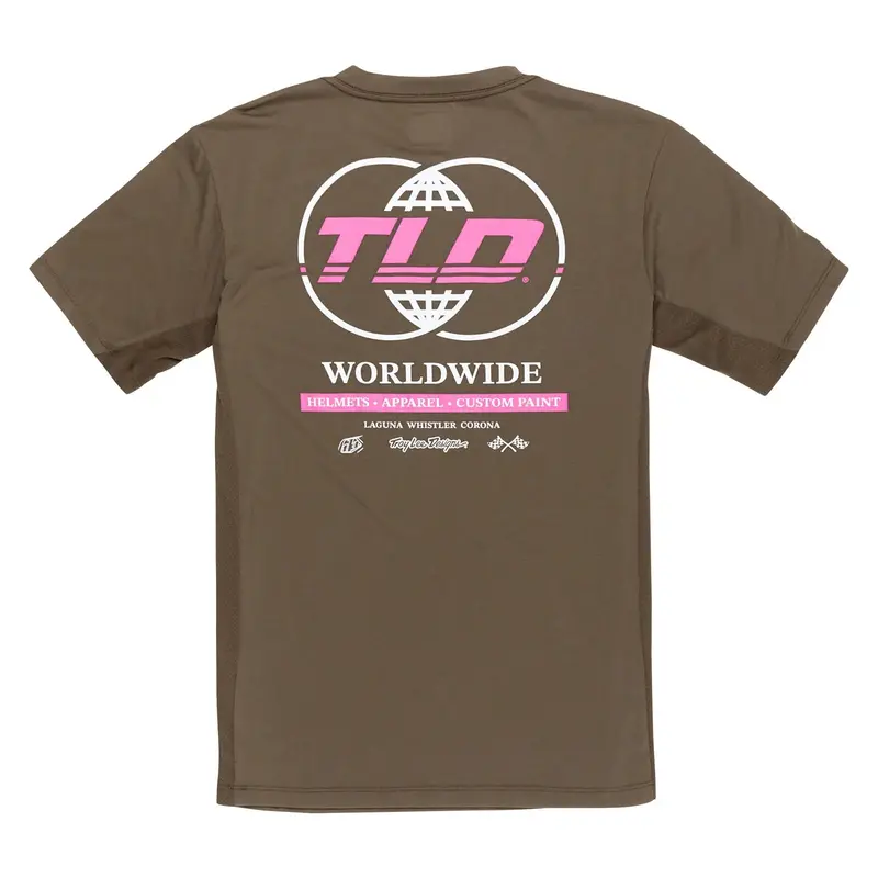 Troy Lee Designs Skyline Short Sleeve Ride Tee - Worldwide - Caper 2