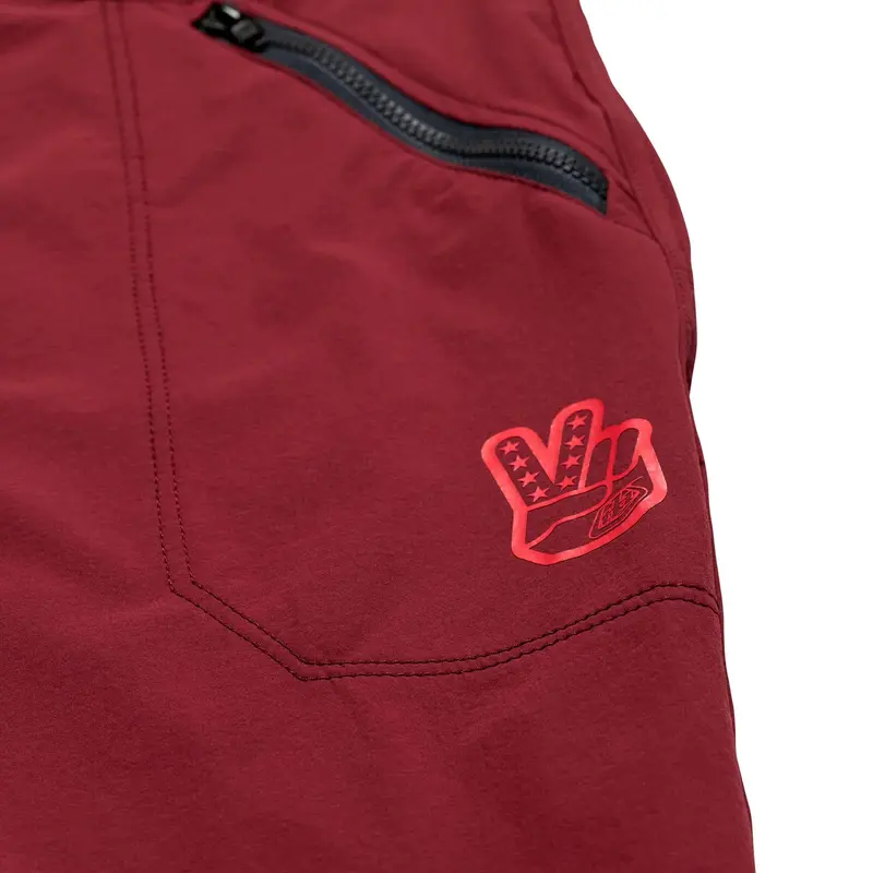 Troy Lee Designs Skyline Trail Short - Shell - Oxblood 4