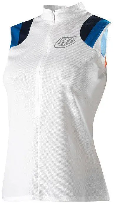 Troy Lee Designs Sleeveless Mtb Jersey - Womens - White 1
