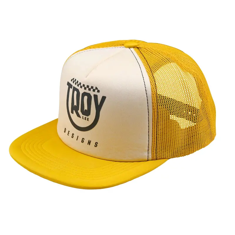 Troy Lee Designs Smiley Trucker Snapback Hat - Golden 1