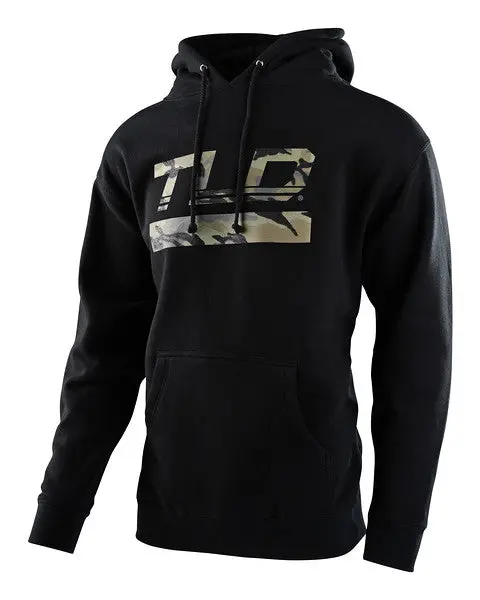Troy Lee Designs Speed Logo Pullover Hoodie - Black 1