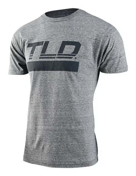 Troy Lee Designs Speed Logo Short Sleeve Tee - Ash Heather 1
