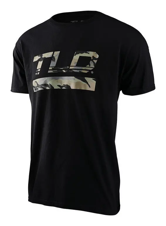 Troy Lee Designs Speed Logo Short Sleeve Tee - Black 1