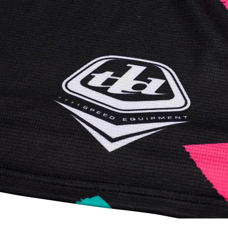 Troy Lee Designs Sprint Long Sleeve Mtb Jersey - Full Pull - Black 5