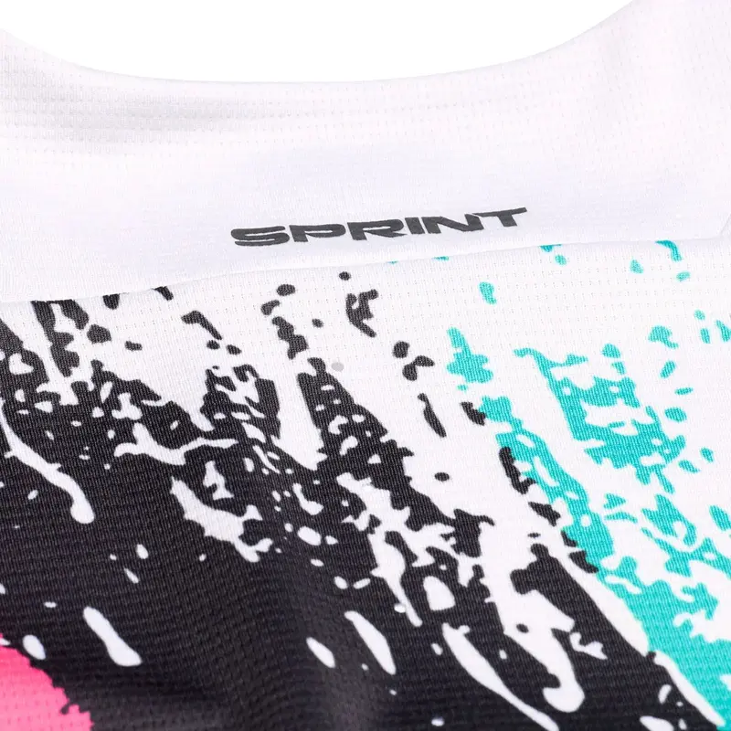 Troy Lee Designs Sprint Long Sleeve Mtb Jersey - Full Pull - Chalk 5
