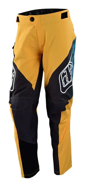 Troy Lee Designs Sprint Pant - Youth - Jet Fuel - Golden 1