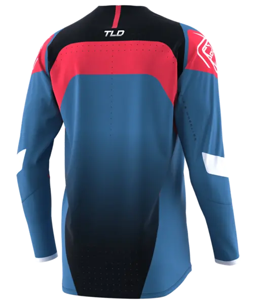 Troy Lee Designs Sprint Ultra Long Sleeve Mtb Jersey - Arc Blue-Black - 2023 2