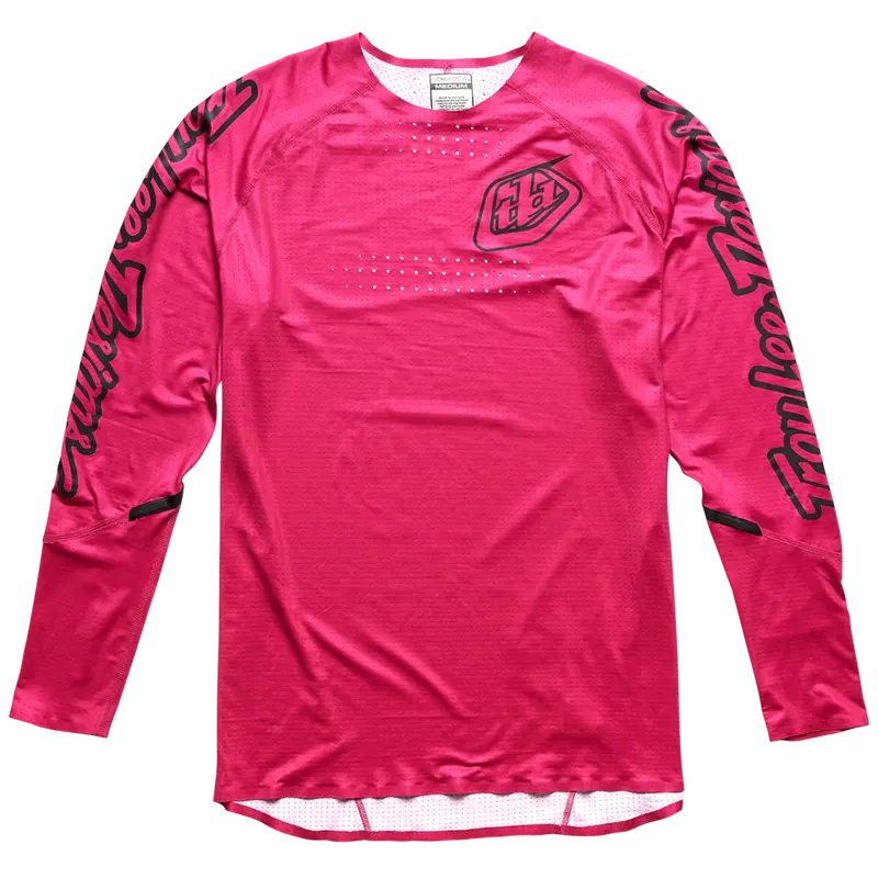 Troy Lee Designs Sprint Ultra Long Sleeve Mtb Jersey - Berry 1