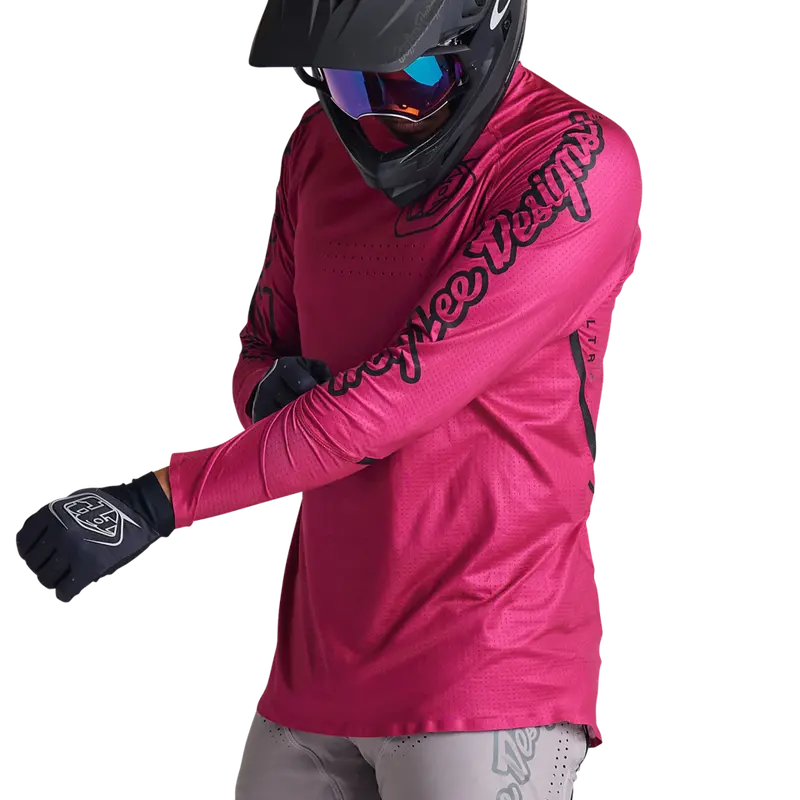 Troy Lee Designs Sprint Ultra Long Sleeve Mtb Jersey - Berry 5