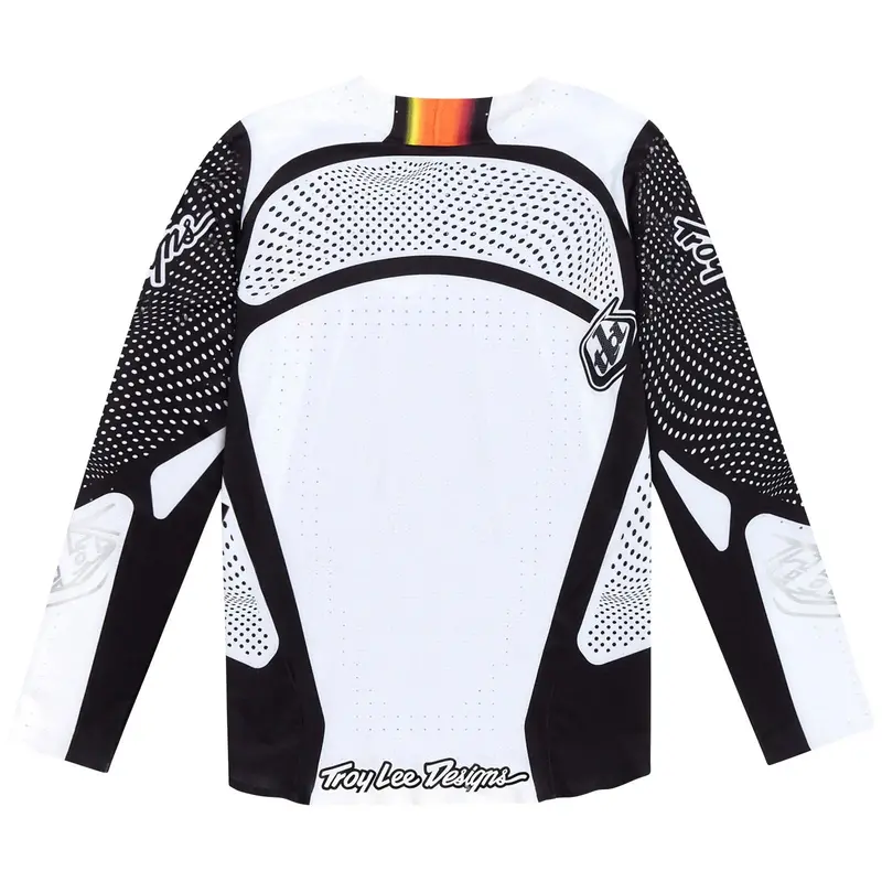 Troy Lee Designs Sprint Ultra Long Sleeve Mtb Jersey - Optic - Black 2