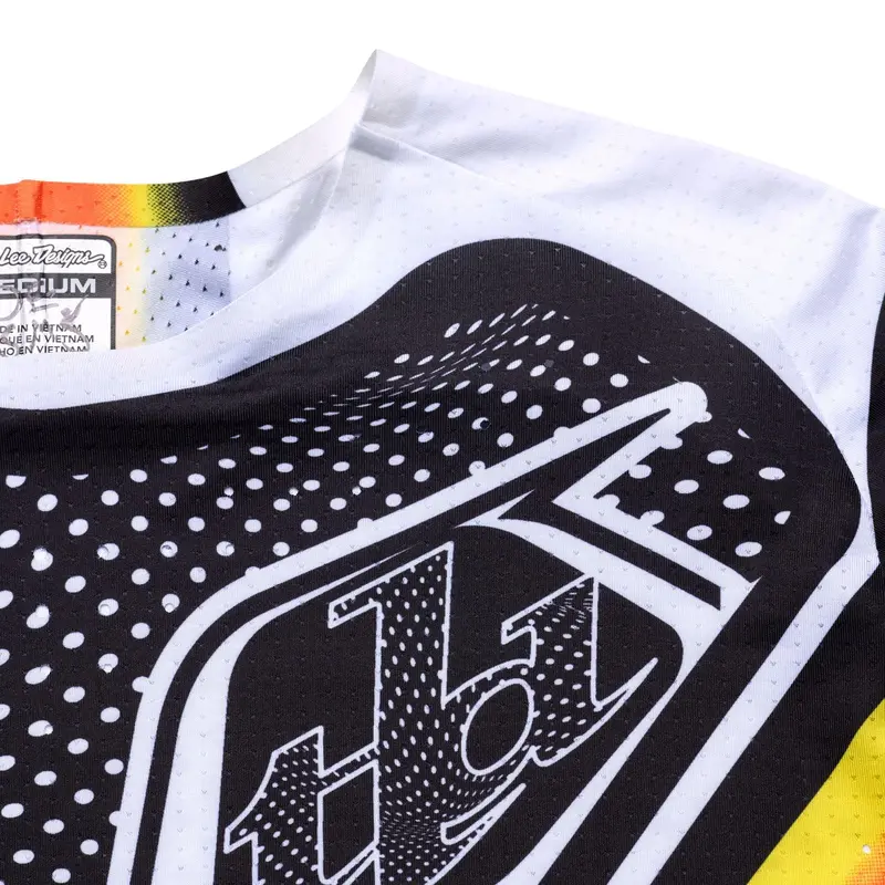 Troy Lee Designs Sprint Ultra Long Sleeve Mtb Jersey - Optic - Black 3