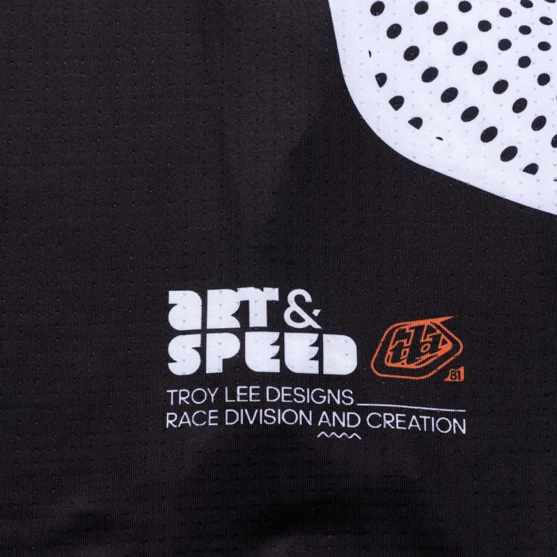 Troy Lee Designs Sprint Ultra Long Sleeve Mtb Jersey - Optic - Black 5