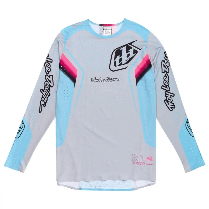 Troy Lee Designs Sprint Ultra Long Sleeve Mtb Jersey - Optic - Mist 1