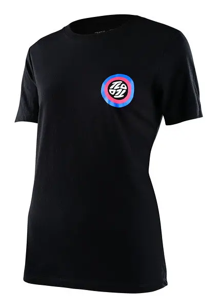 Troy Lee Designs Spun Short Sleeve Tee - Womens - Black 1