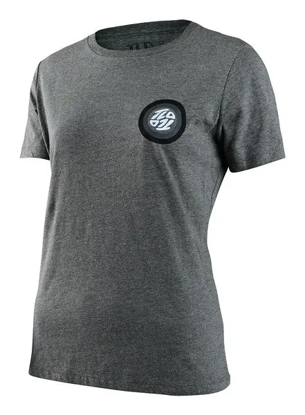 Troy Lee Designs Spun Short Sleeve Tee - Womens - Deep Heather 1