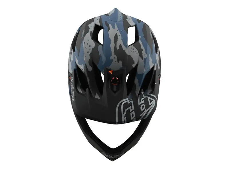 Troy Lee Designs Stage Full Face Helmet - Camo - Light Blue - 2020 2