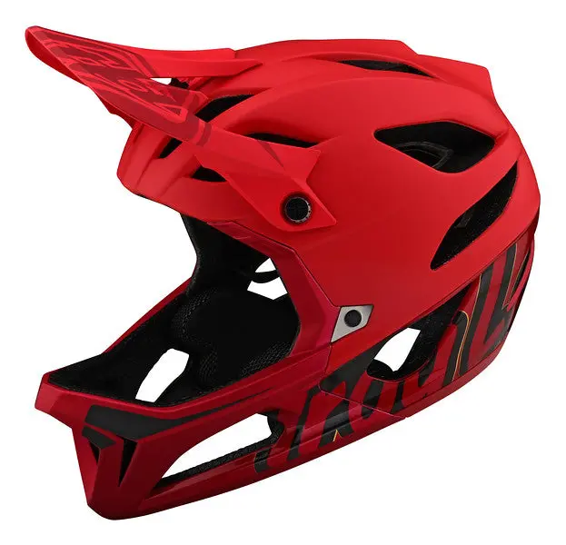 Troy Lee Designs Stage Full Face Helmet - Mips - Signature - Red - 2023 1