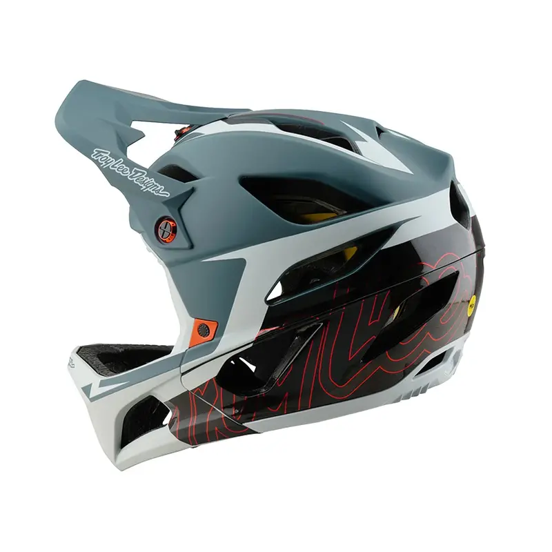 Troy Lee Designs Stage Full Face Helmet - Neauwave - Smoke 2