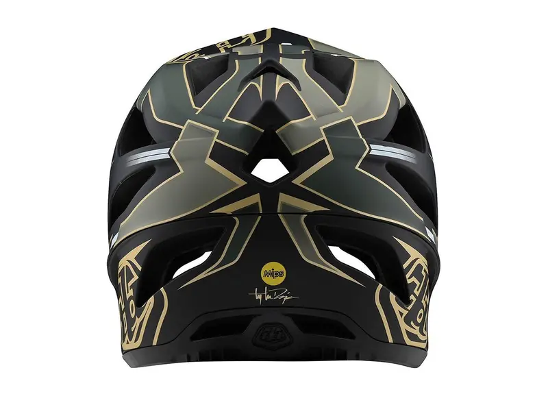 Troy Lee Designs Stage Full Face Helmet - Ropo - Green-Gold - 2020 2