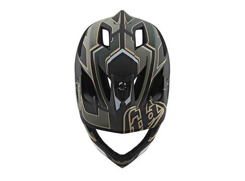 Troy Lee Designs Stage Full Face Helmet - Ropo - Green-Gold - 2020 3