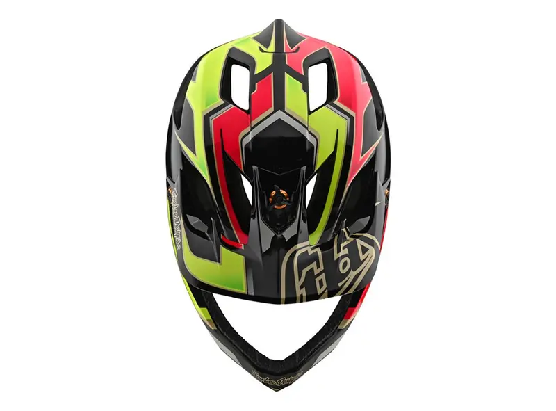 Troy Lee Designs Stage Full Face Helmet - Ropo - Pink-Yellow - 2020 3