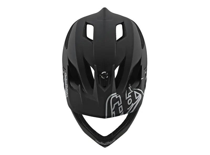 Troy Lee Designs Stage Full Face Helmet - Stealth - Black-Silver - 2020 3