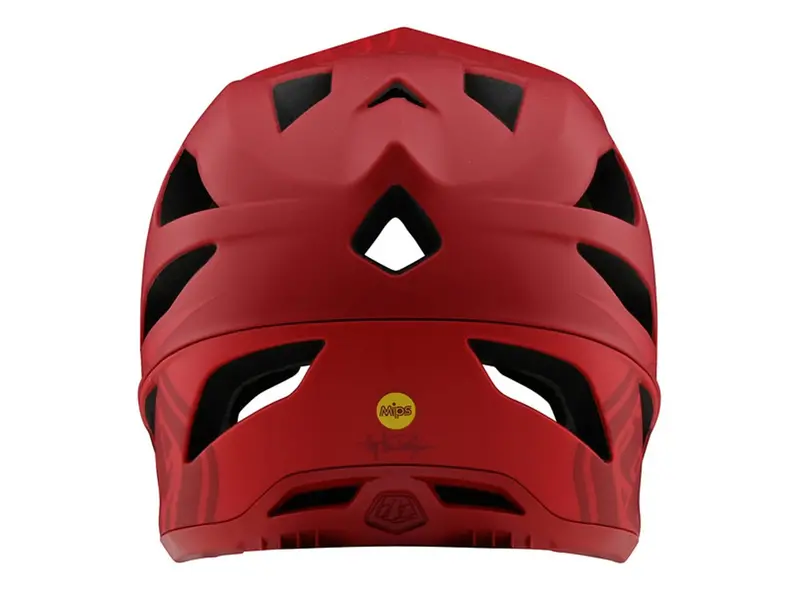 Troy Lee Designs Stage Full Face Helmet - Stealth - Red - 2020 1