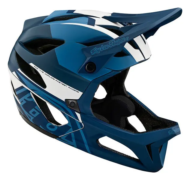 Troy Lee Designs Stage Full Face Helmet With Mips - Vector - Blue 1