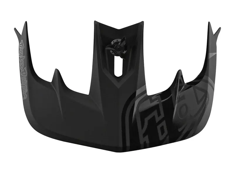 Troy Lee Designs Stage Helmet Replacement Visor - Stealth - Midnight Black 1