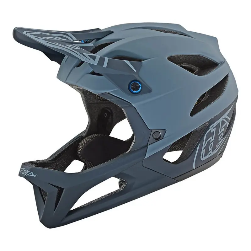 Troy Lee Designs Stage Mips Enduro Full Face Helmet - Stealth - Gray 1