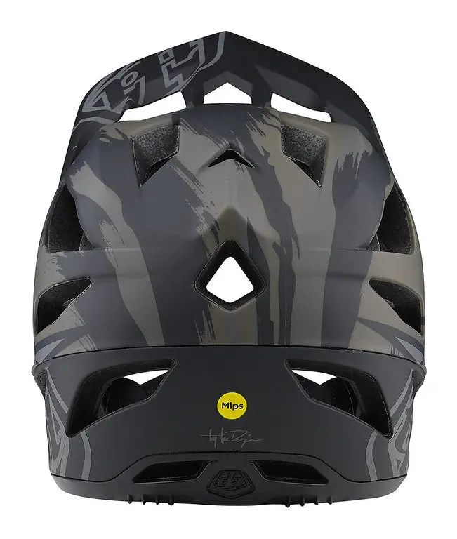 Troy Lee Designs Stage Mips Full Face Helmet - Brush Camo - Military - 2023 3