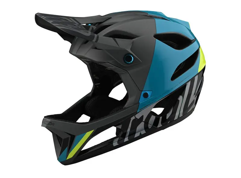 Troy Lee Designs Stage Mips Full Face Helmet - Nova - Gray - 2021 1