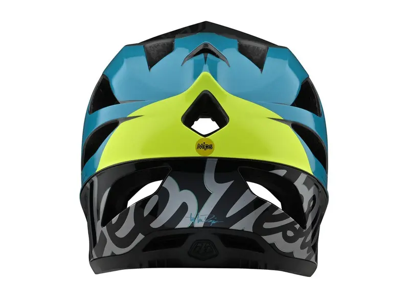 Troy Lee Designs Stage Mips Full Face Helmet - Nova - Gray - 2021 2