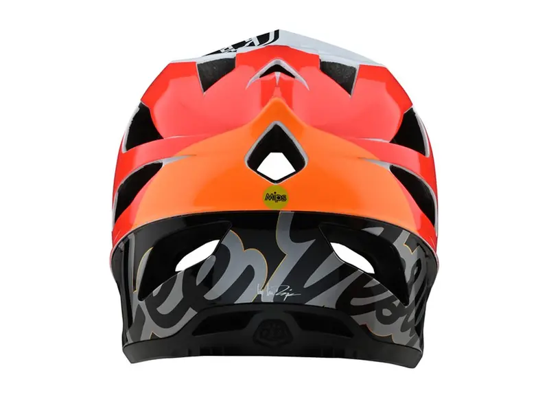 Troy Lee Designs Stage Mips Full Face Helmet - Nova - White - 2021 2