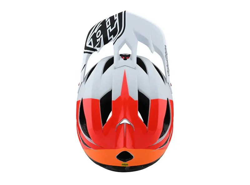 Troy Lee Designs Stage Mips Full Face Helmet - Nova - White - 2021 3