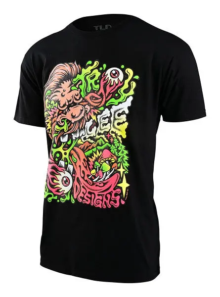 Troy Lee Designs Tallboy Sasquatch Short Sleeve Tee - Black 1