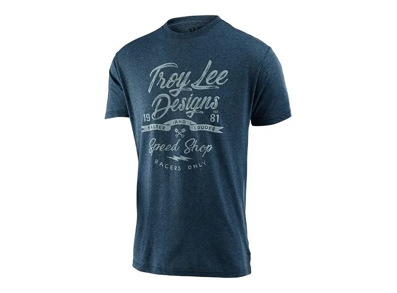 Troy Lee Designs Widow Maker Tee - Indigo-Black Heather 1