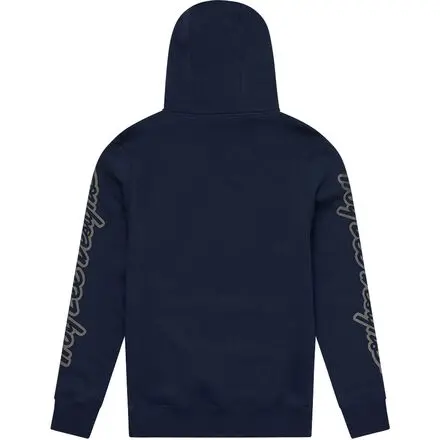 Troy Lee Designs Zip Up Hoodie - Branded - Navy 2
