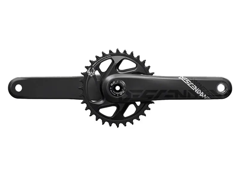 Truvativ Descendant Carbon Eagle Boost Dub 12 Spd Crankset - Black 1
