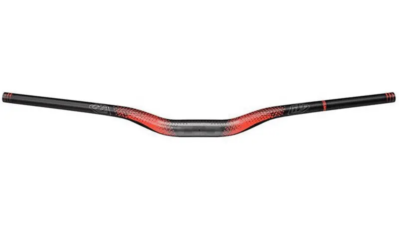 Truvativ Descendant Troy Lee Designs 35Mm Dh Riser Handlebar - Starburst Orange-Black 1