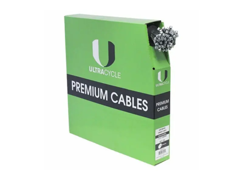 Ultracycle Galvanized Road Brake Cable - Silver 1