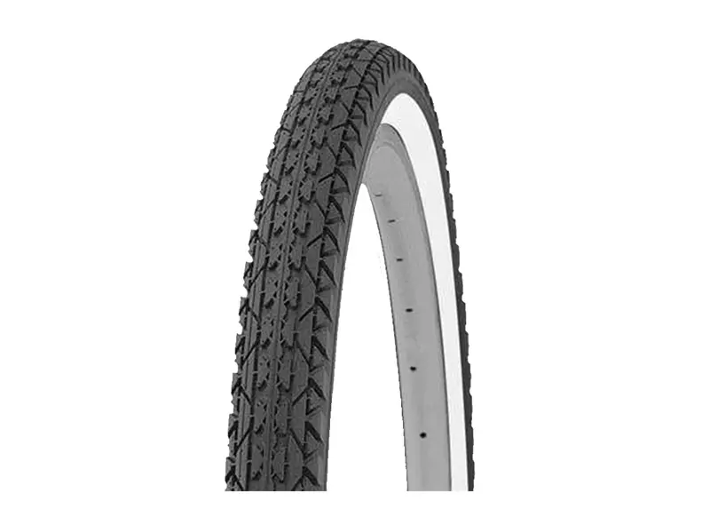 Ultracycle Retro 26" Cruiser Tire - Black-White Sidewall 1