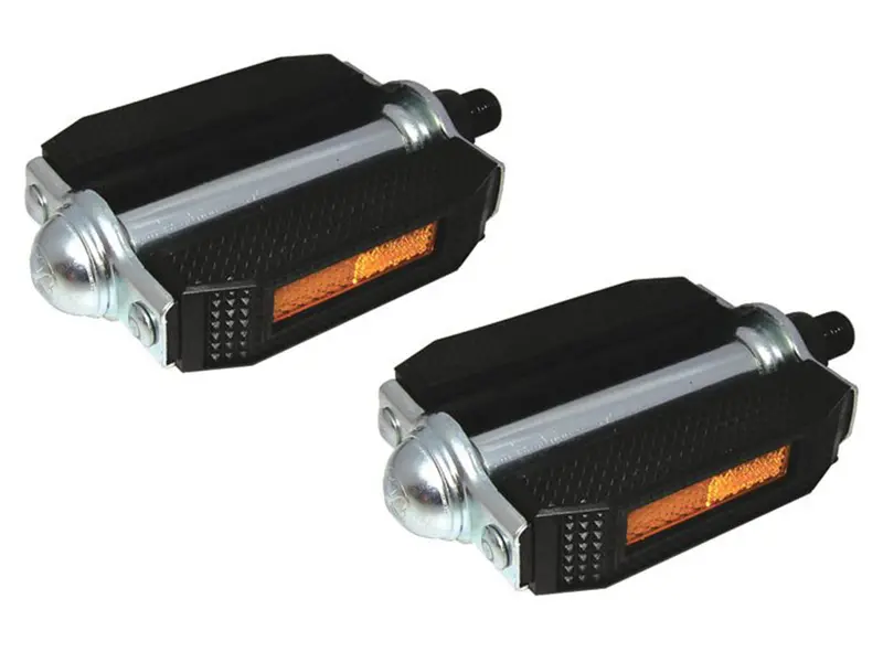 Ultracycle Rubber Block Platform Pedals - Black 1
