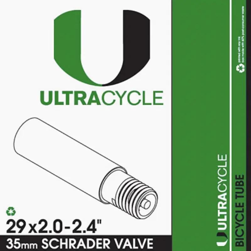 Ultracycle Schrader Valve Tubes - 29" 2