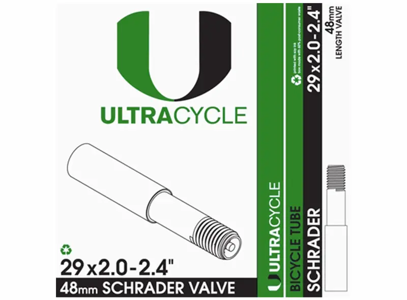 Ultracycle Schrader Valve Tubes - 29" 3